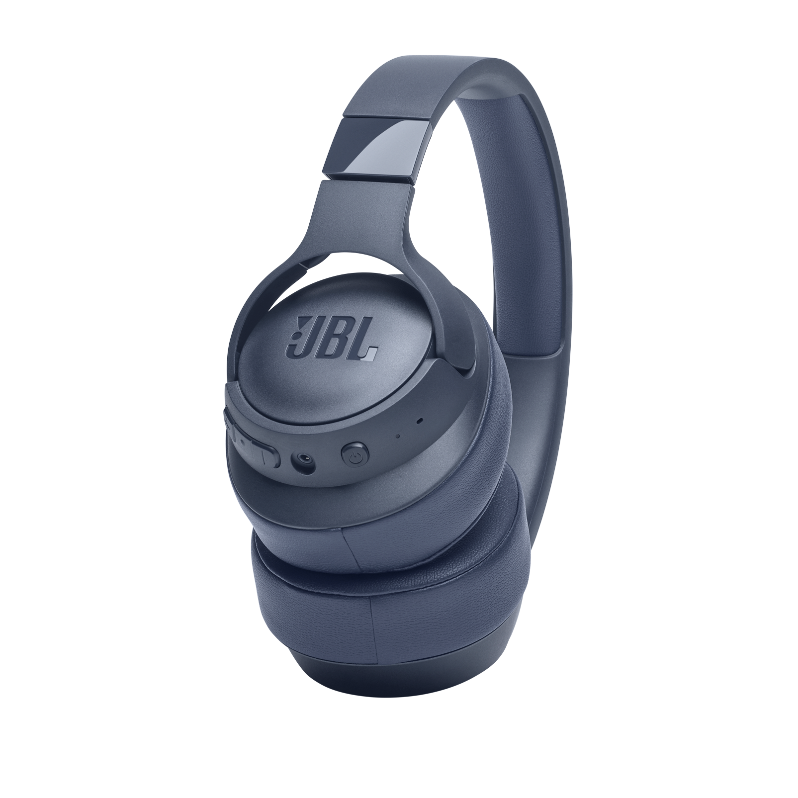 JBL Tune 710BT - Blue - Wireless Over-Ear Headphones - Detailshot 1